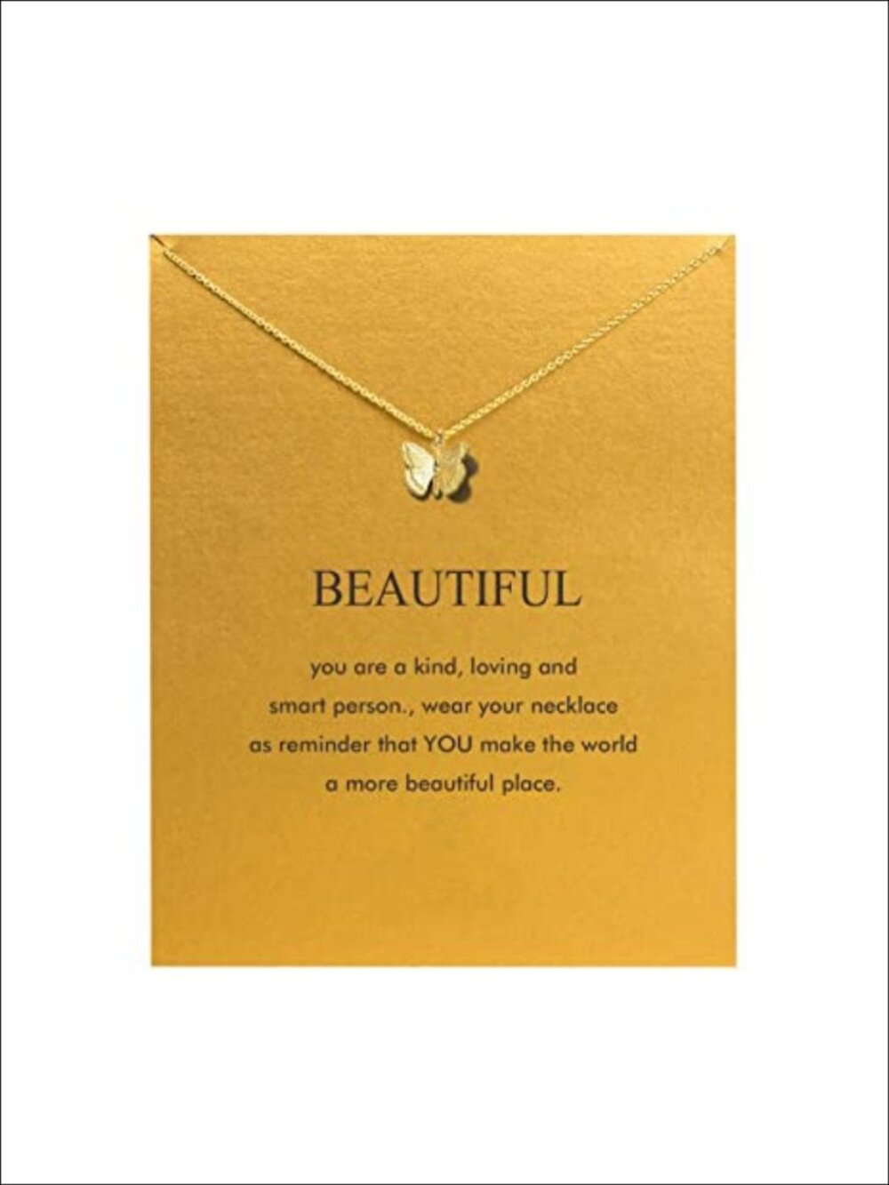 Butterfly Anchor Elephant Pendant Necklace Lobster Clasp Adjustable Chain